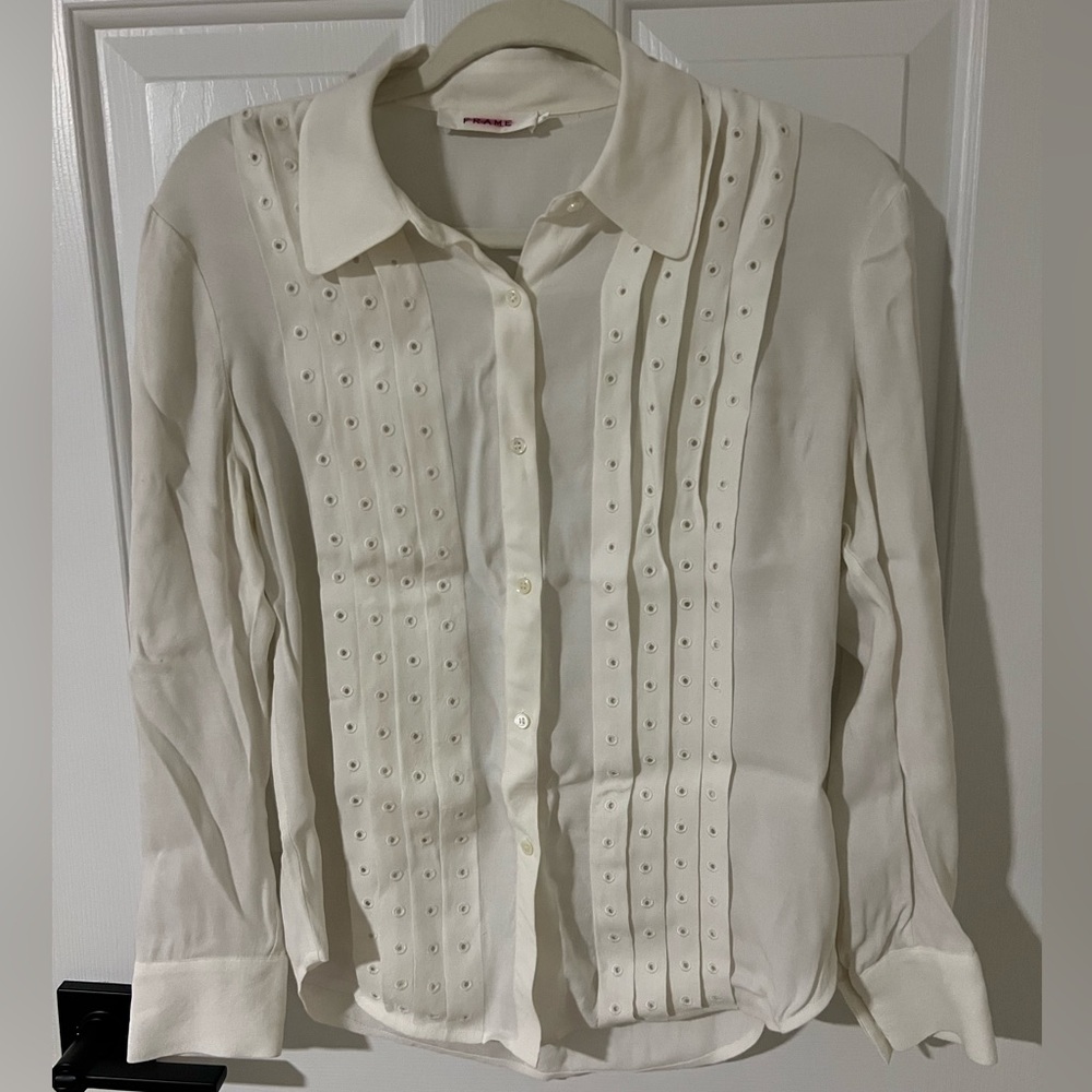 Frame Denim Cream Shirt